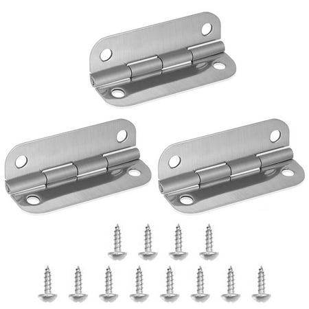 

BCLONG 3Pcs Stainless Steel Cooler Hinges & Screws Replacements For Igloo Cooler Parts