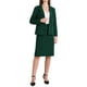 thumbnail image 2 of Conjunto de falda de 2 piezas INSPIRE CHIC para mujer, blazer formal de negocios y falda lápiz M verde, 2 of 5