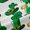 White Green 03, variant on Feelyou Shark Animal Black Out Curtains, Underwater World Curtains Pack of 2 (42x63 Each)