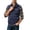 (Casual 81)Dark Blue, variant on Winter Vest for Men Fashion Sleeveless Jacket Big & Tall Casual Multi-Pocket Workwear Sports Thin Solid Color Stand Collar Top Plus Size