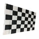 thumbnail image 1 of 2 pancartas colgantes rectangulares con bandera a cuadros para decoración de interiores , Negro+ 2 piezas, 1 of 9