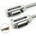 thumbnail image 6 of 2pcs 1M IE488 Gpib Data Cable Industrial-Grade Communication Transmission Cable Terminal Pci Industrial Control Cable,2 x GPIB cable,Gray, 6 of 7