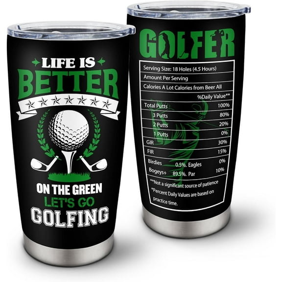 Golf Gifts for Men, Funny Golf Gifts For Him Golfers 20oz Tumbler, Cool Golfers Gifts, Top Golf Gag Gifts For Men Golfers, Best Golfing Themed Gifts, Unique Golf Lover Birthday Gift Ideas
