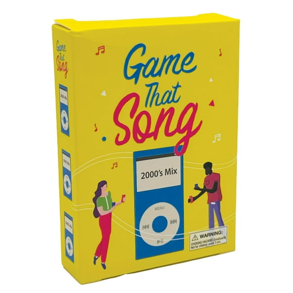 Expansión Mix de Game That Song 2000 - 50 cartas nuevas - Juego de cartas musicales para adultos y adolescentes de la familia. ¡Diversión hilarante, adictiva y competitiva para noches de juegos!