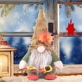 thumbnail image 2 of Bouanq Swedish Valentine's Day Santa Gnome Tomte Plush Handmade Doll Home Ornaments Decoration Table Decor Present, Gray, 2 of 3