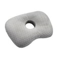thumbnail image 2 of Ear Protection Pillow Multifunctional Side Sleeper Pillow Pressure Relief Donut Pillow White Black Gray Pink Polyester Pillow for Comfortable Sleep Travel Home Use, 2 of 5