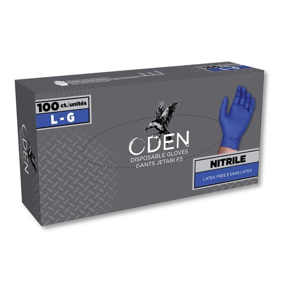 ODEN 100mcx Nitrile Bleu, 3.5 - L