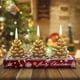 thumbnail image 3 of Juego de Navidad de 3 pieza luz de té decorativa para fi, Cono Zulema Velas de Navidad, 3 of 8