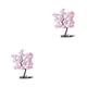 thumbnail image 4 of Cateissary Luces de árbol de rosas simuladas: las ramas ajustables para diseños y formas personalizados pueden libremente y forma a cada rama Tipo 1 2Conjunto, 4 of 6