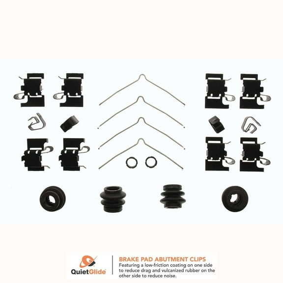 Carlson 13514Q Front Disc Brake Hardware Kit
