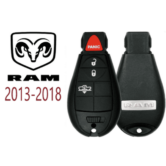New Ram 2013 - 2018 Fobik Remote Key Gq4-53t W Air Suspension VLS