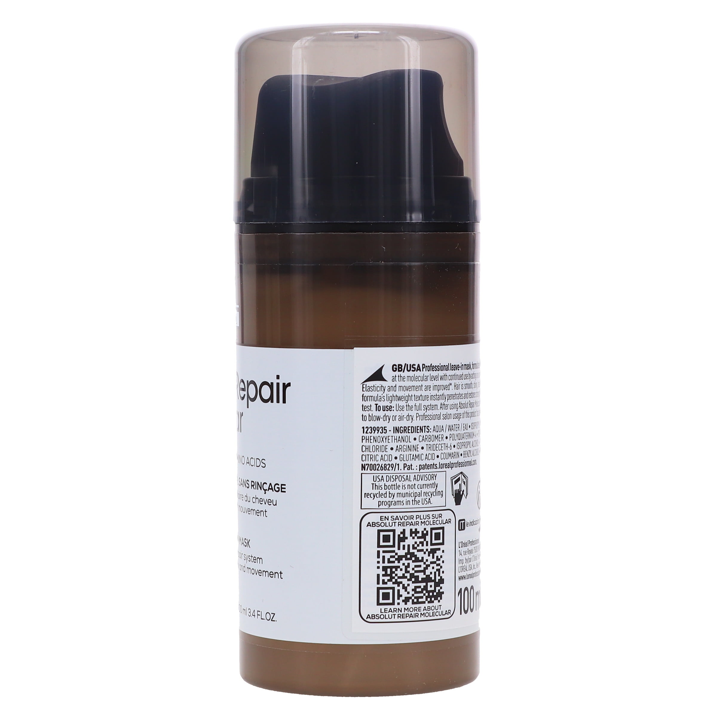 L'Oreal Professionnel Absolute Repair Molecular Leave-In 3.4 oz