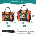 thumbnail image 2 of Cat Flowers Cooler Bag Lunch Bag Soft Cooler Cooling Tote Insulated Lunch Box for Adult Men Women, 2 of 6