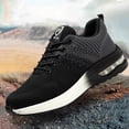 thumbnail image 1 of Zapatos de trabajo unisex Zapatos deportivas transpirables con punta de acero (42 Black Grey) Ehuebsd Tenis De Mujer Tenis De Hombre, 1 of 8