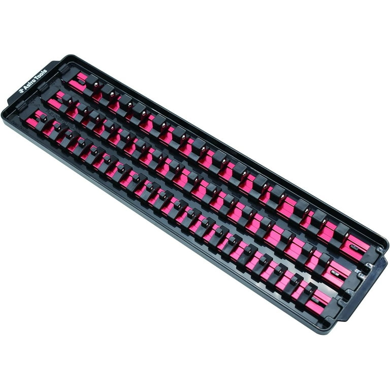 Astro Pneumatic 50PC RED SCKT TRAY - Walmart.com