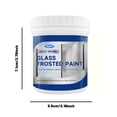 thumbnail image 3 of Frosted Glass Privacy Window Film Paint | Waterproof & Scratch-Resistant Coating for Bathroom, Kitchen & Office Glass Doors, 3 of 3