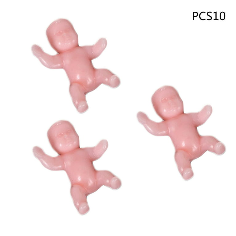 10PCS/Set Miniature Baby Doll Figurines Micro Landscape Model for Pretend  Role Play Interactive Baby Shower Decor 3cm - AliExpress