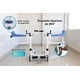 thumbnail image 3 of GAMBIMEDIC Silla De Transferencia Traslado Con Baño Elevacion Manivelas Altura Ajustable Soporta 150kg, 3 of 8
