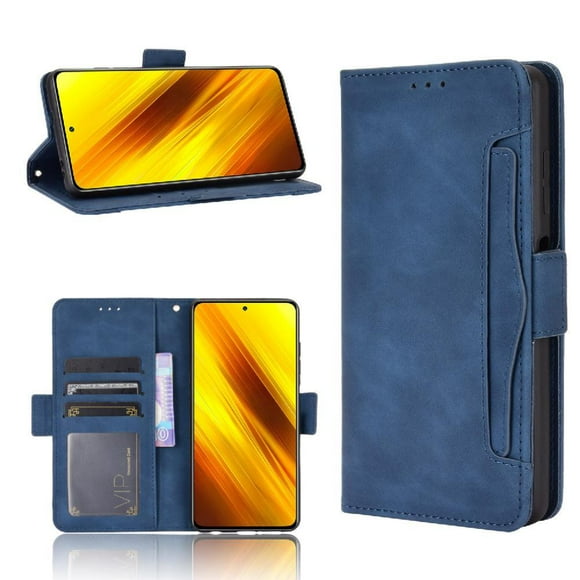 Funda Tipo Billetera GANGXUN para Xiaomi POCO X3 PRO – Tapa Flip con Tarjetero