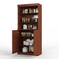 thumbnail image 5 of Palace Imports 100% Solid Wood 32" Pantry Cabinet, Solid Wood Doors, Mocha, 5 of 6