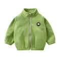thumbnail image 1 of Abrigo Gibobby para niños y niñas primavera y otoño Invierno verde 12-13 años, 1 of 5