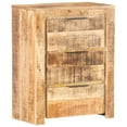 thumbnail image 1 of vidaXL Buffet 59x33x75 cm Bois de Manguier Brut 0 Étagères, 1 of 4