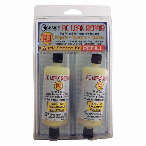 Highside AC Leak Repair Kit Refill,PK2