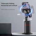 thumbnail image 2 of Auto Face Tracking Tripod Auto-tracking Phone Holder Desktop Selfie Gimbal Stand 360°Rotatable 260g/0.57lbs Load Capacity, 2 of 8
