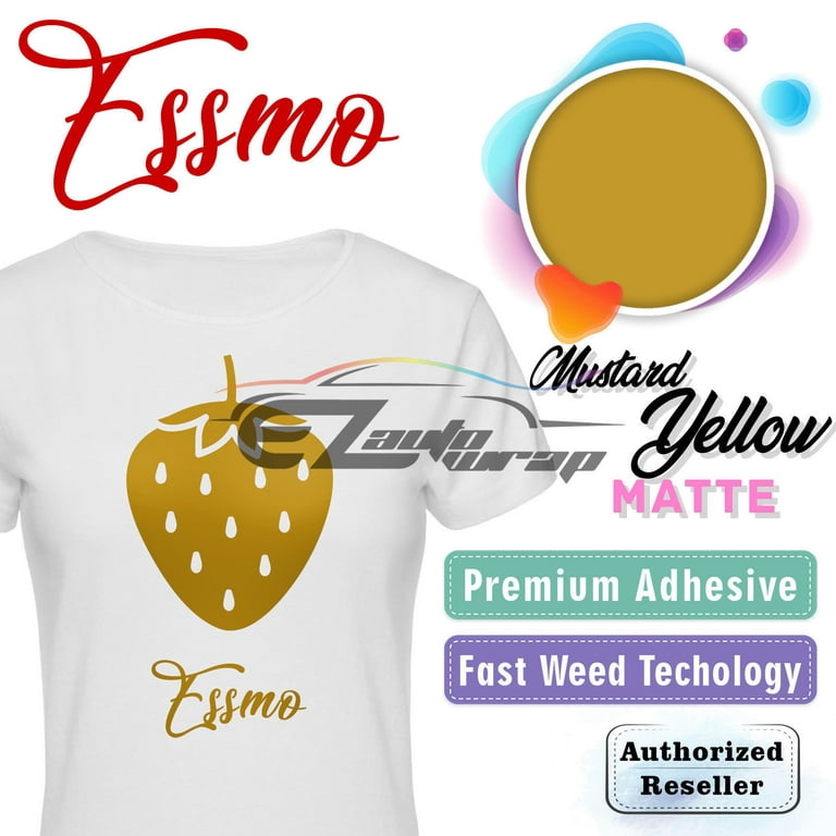 ESSMO™ Printable Heat Transfer Vinyl HTV Sheet Roll T-shirt 24