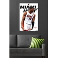 thumbnail image 4 of NBA Miami Heat - Bam Adebayo Feature Series 25 Wall Poster, 22.375" x 34", 4 of 4