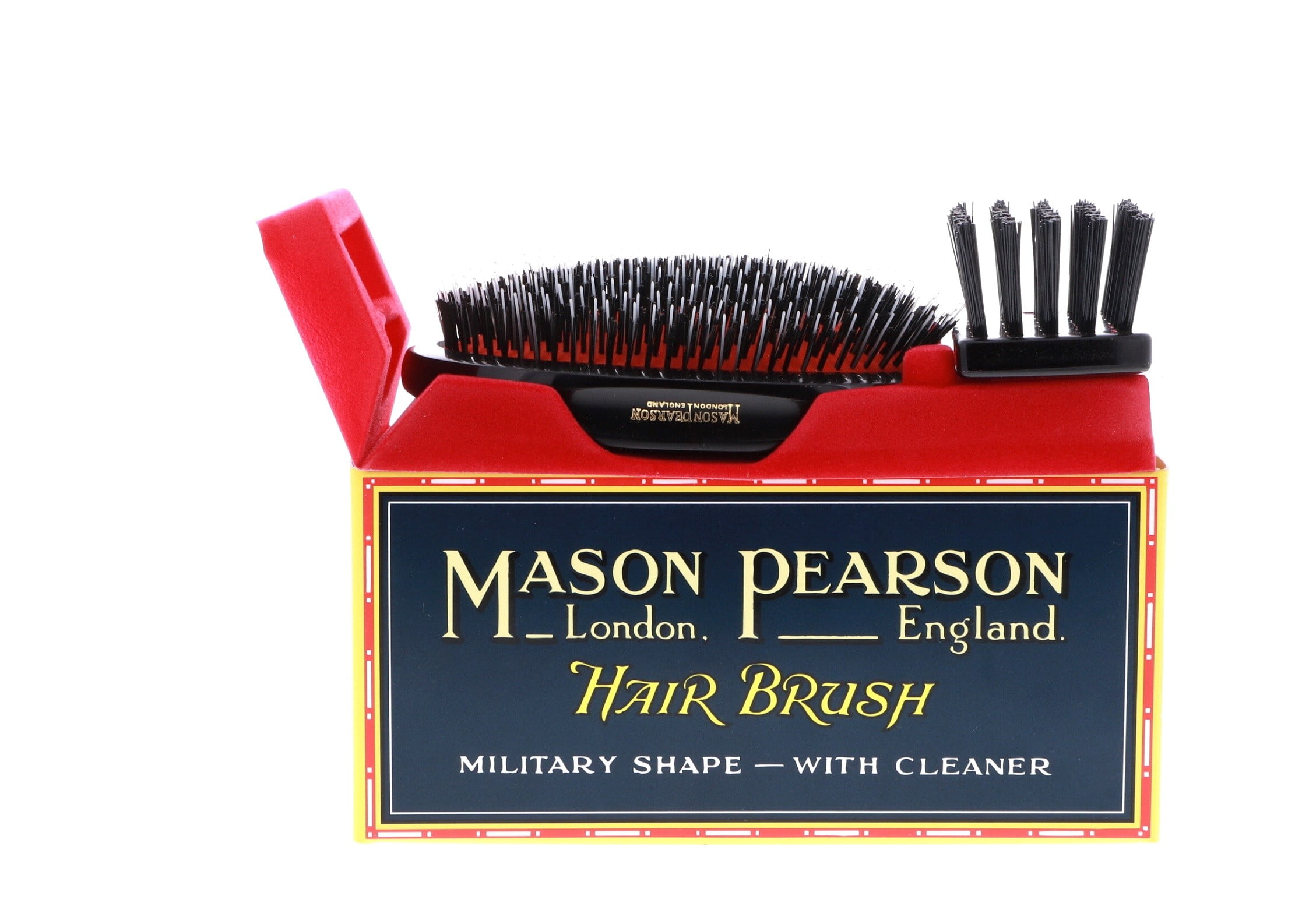 Mason Pearson Extra Small Military Hair Brush, Adult Unisex, Size: XS, Bristle