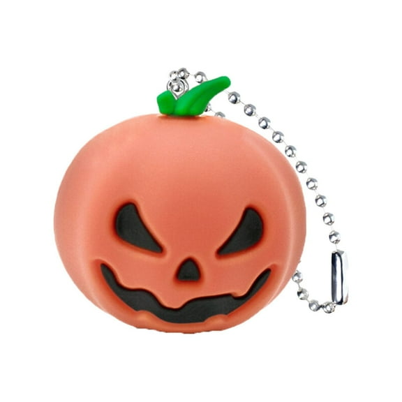 BNNG Halloween Keychains Bulk, 3D Shaped Pumpkin Ghost Skull Head Halloween Keychain Accessories For Adults Halloween Party Supplies, Halloween Party Decoration