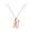 Rose Gold, variant on Locket Necklace Envelope Necklaces with Secret Message for Women Stainless Steel Gold Rose Gold Plated Memorial Gift for Wife Love