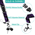 thumbnail image 3 of Butterfly ID Badge Holder with Lanyard Retractable Badge Reel Belt Clip,Cute Id Card Badge Case Heavy Duty with Carabiner Clip ane Keychain for Women Nurse Teacher Student Offfice, 3 of 4
