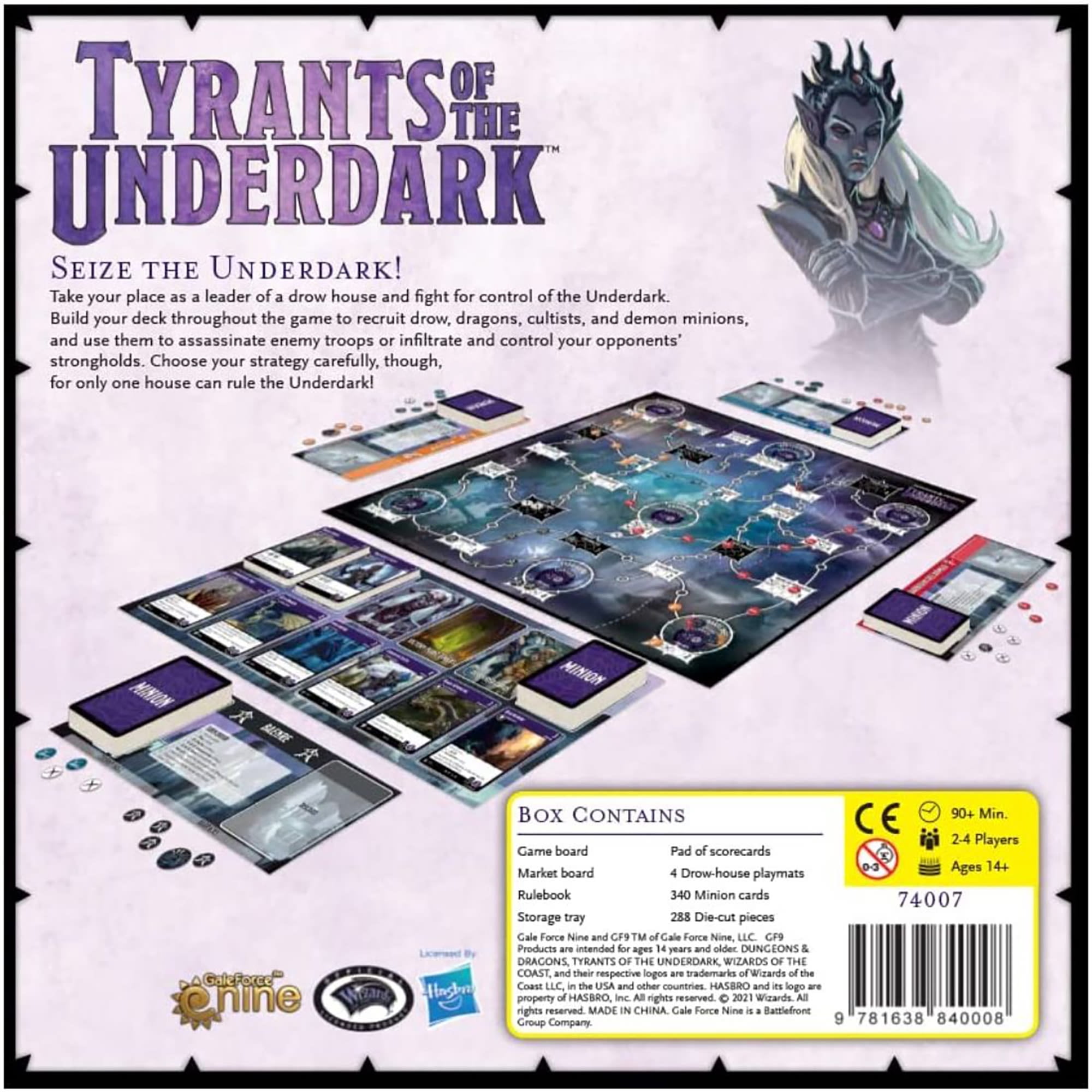 Dungeons & Dragons: Tyrants of the Underdark - Expanded Edition (anglais) main image 1