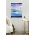 thumbnail image 5 of Kate and Laurel x Xizhou Xie Collaboration Seaside Serenity Frameless Floating Acrylic Art, 23x31, Modern Abstract Bright Landscape Art for Wall, 5 of 6