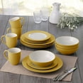 thumbnail image 7 of Noritake Colorwave Mustard 16-Piece Rim Dinnerware Set, Service for 4, 7 of 7