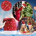thumbnail image 4 of Gibobby Gorros navideños y gorros navideños Navidad Vacaciones Vacaciones Vacaciones Vacaciones Sombrero de vacaciones(Rojo), 4 of 5
