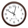 thumbnail image 2 of Bjerg Instruments Modern 12 "Acero acero Reloj de pared silencioso con movimiento no marcado (bronce) Bjerg Instruments Reloj De Pared, 2 of 2