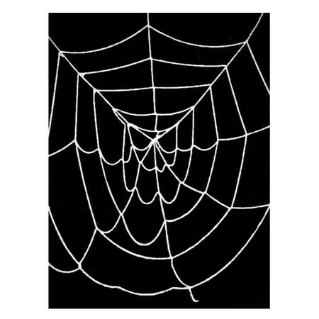 Seasonstrading 9 5 Ft Deluxe Giant Spider Web White Halloween