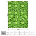 thumbnail image 4 of Nawypu  Frog Blanket Flannel Throw Blanket Kawaii Stuff for Bed Couch Sofa Chair, 4 of 6