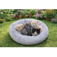 thumbnail image 4 of Cama Antiestrés Gris Jaspeada, Grande para Mascota, 4 of 6