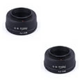 thumbnail image 2 of Maytalsory FUSNID Camera Lens Adapter Manual Focusing Mount Ring Professional Repair Supply Replacement for Fuji X-E1/X-E2/X-M1 2Set, 2 of 6