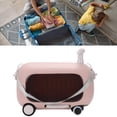 thumbnail image 1 of Kids Ride On Luggage, Kids Rideable Suitcase 90 Degree Folding Pedal for Travel, 1 of 7