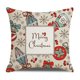 thumbnail image 2 of Matsuzay Funda de almohada navideña con estampado de Navidad, funda de cojín para sofá, funda de almohada decorativa para el hogar, sofá, Navidad, Kits de decoración para fiestas No.16 Matsuzay HA007803-16, 2 of 6