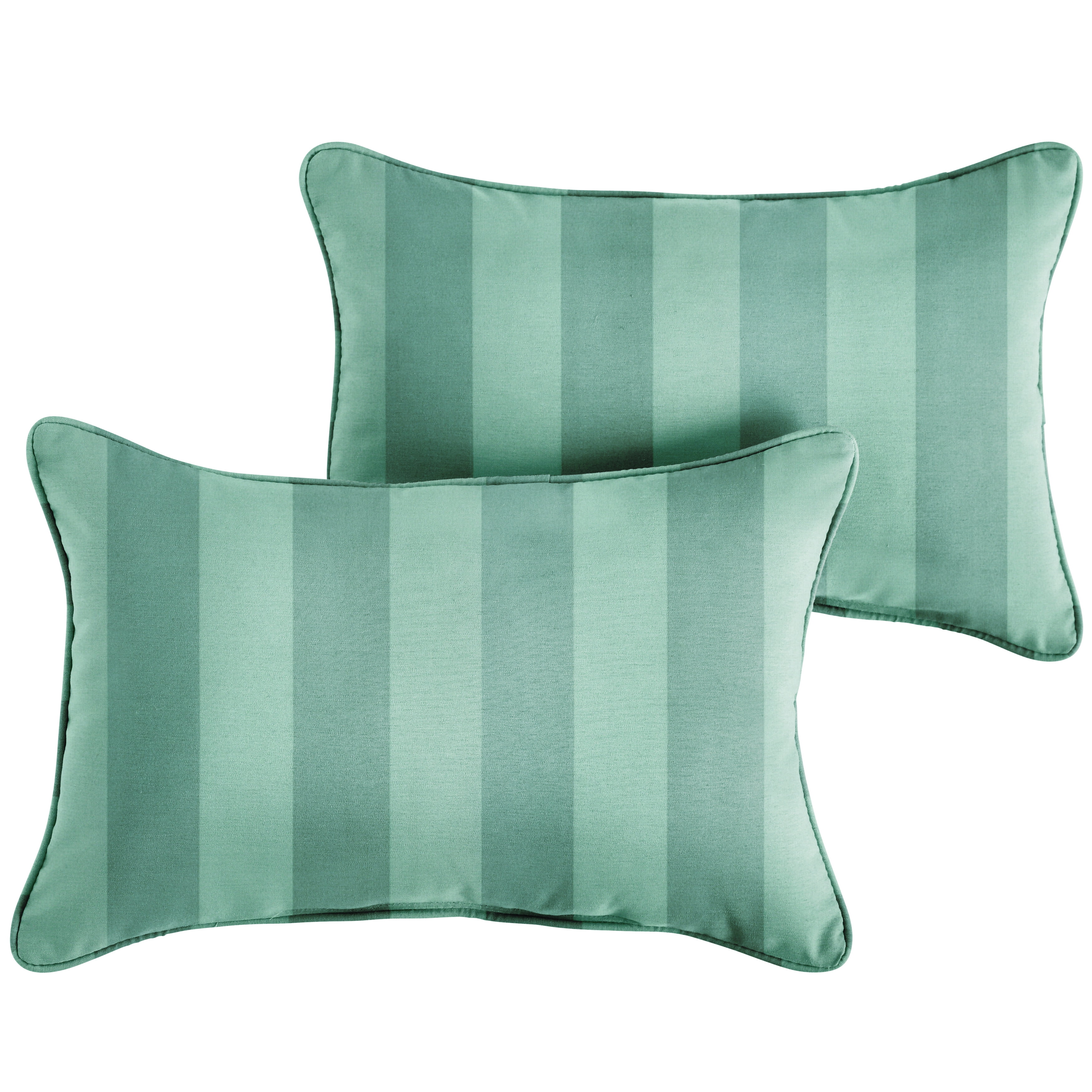 Sorra Home Preview Lagoon Indoor/Outdoor Corded Pillow Set of Two