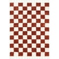 thumbnail image 6 of nuLOOM Carlisha Contemporary Checkered Area Rug, 10' x 14', Red, 6 of 9
