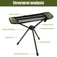 thumbnail image 2 of Chaise Pliante Portable Tabouret Trépied Pliant d'Extérieur Fauteuil Inclinable Repose-Pieds Paresseux Repose-Jambes Chaise de Camping Repose-Pieds pour Randonnée Pêche Pique-Nique, 2 of 9
