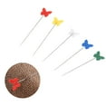 thumbnail image 5 of 200 Pcs Quilting Pins Butterfly Shaped End Flat Head Sewing Pins Mixed Color Set, 5 of 8