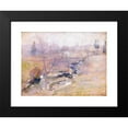 thumbnail image 2 of John Henry Twachtman 24x18 Black Modern Framed Museum Art Print Titled - End of Winter (After 1889), 2 of 5